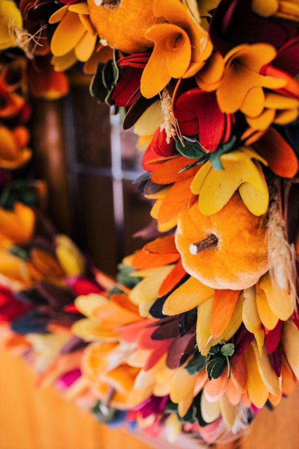Autumn Wooden Wreath