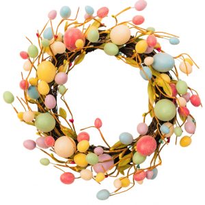 Easter Egg Pastel Wreath