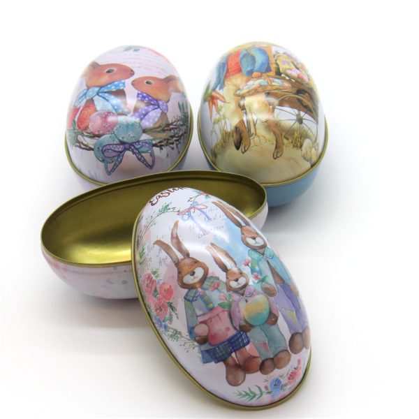 Tin Easter eggs