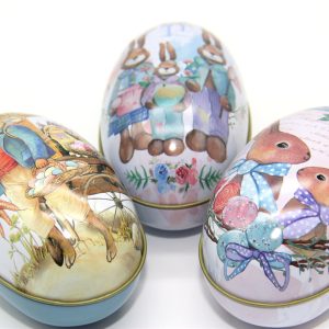 Tin Easter eggs