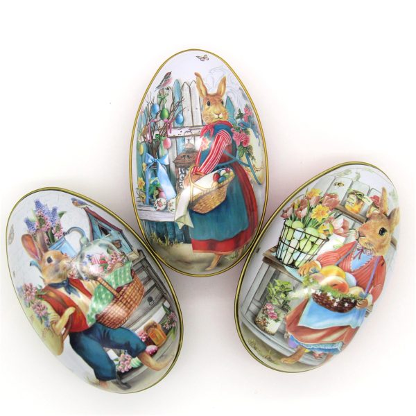 Tin Easter eggs