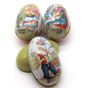 Tin Easter eggs