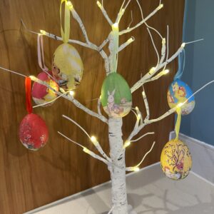Paper Mache Easter Eggs