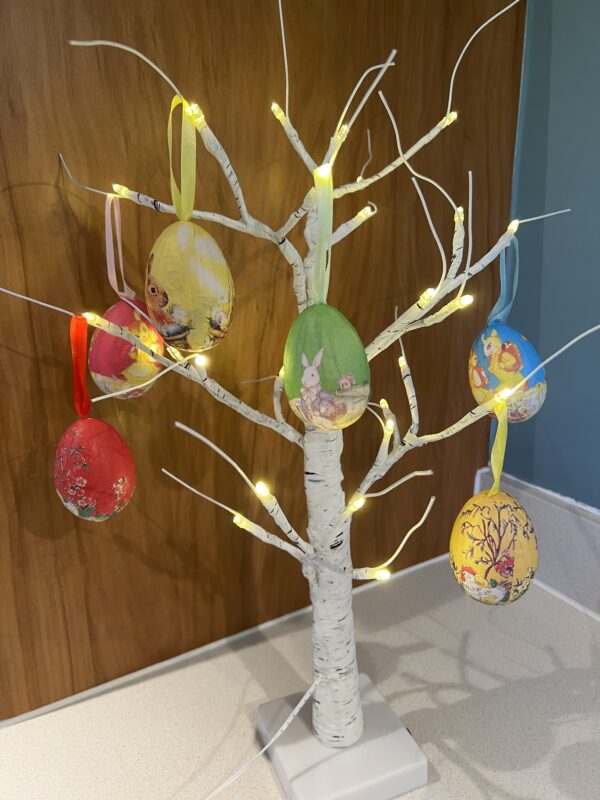 Paper Mache Easter Eggs