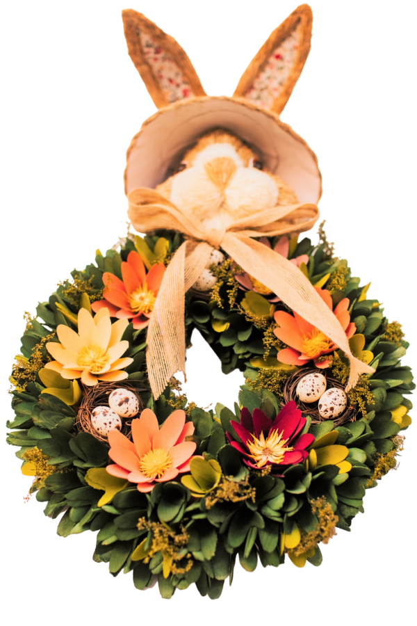 Easer Bunny Spring Wreath
